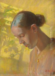 Study of the seamstress' head, Ane