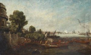 the Opening of Waterloo Bridge, 1817