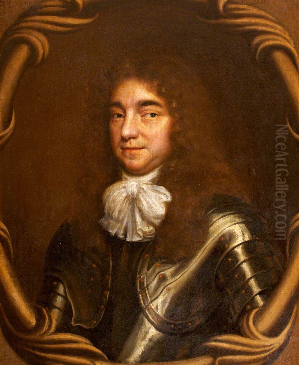 Sir Courtenay Pole, 2nd Bt, MP (1618/19-1695) Oil Painting by Mary Beale