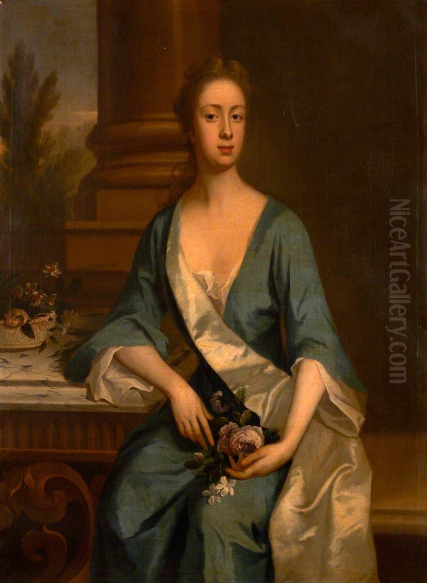 Lady Anne Coventry, Lady Carew (1695/96-1733) Oil Painting by Michael Dahl