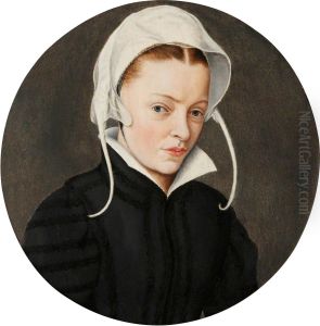 A Woman in a White Bonnet