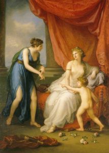 Euphrosyne complaining to Venus of the Wound caused by Cupid's Dart
