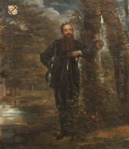 Edward Heneage Dering (1826-1892), 'The Poet's Evening Walk to the Pool'