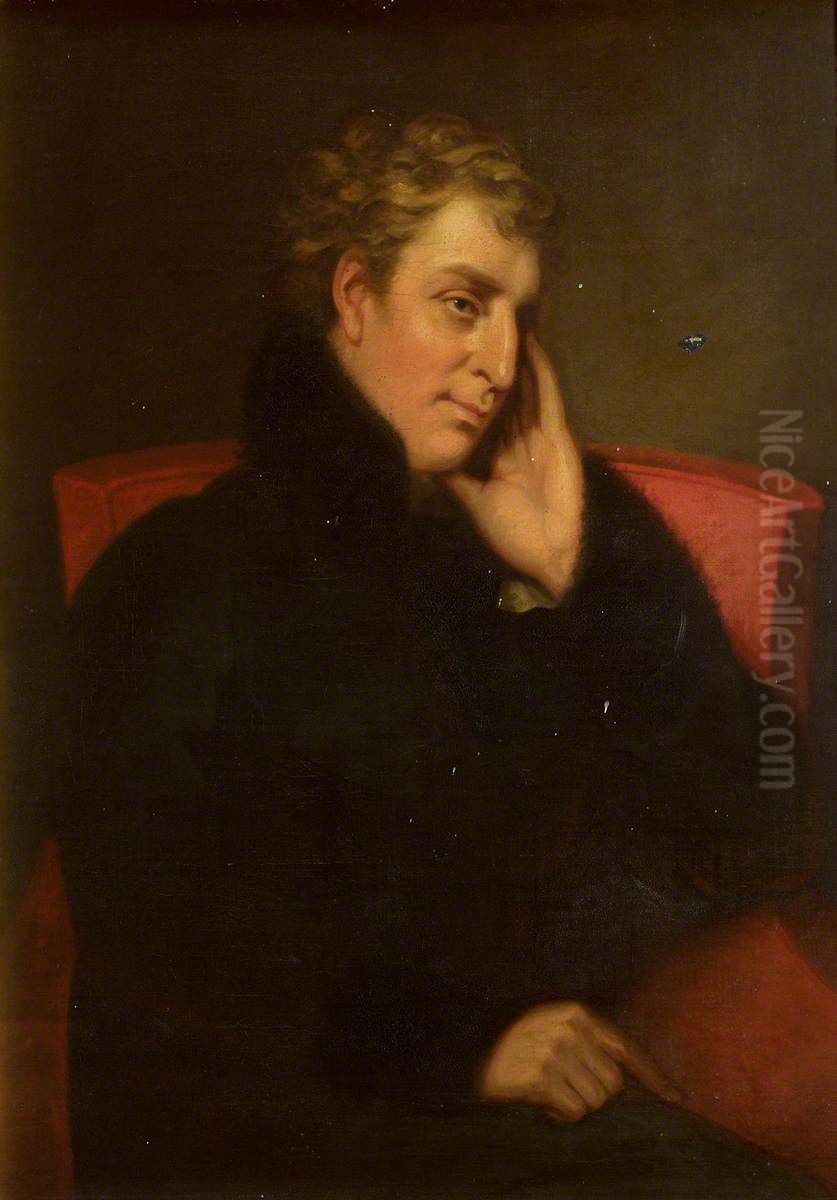Henry Augustus Dillon-Lee, 13th Viscount Dillon of Costello-Gallin, MP (1777-1832) Oil Painting by John Hoppner