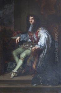 King Charles II (1630-1685) in Garter Robes