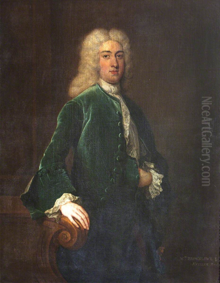William Brownlow (1699-1726) Oil Painting by Godfrey Kneller