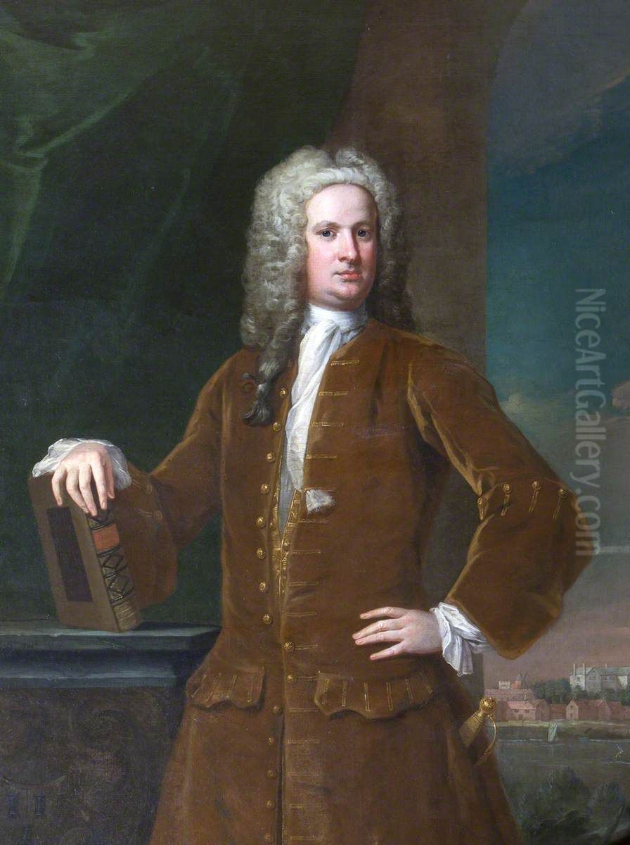 Edmund Prideaux (1693-1745) Oil Painting by William Aikman