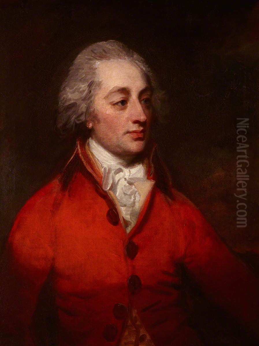 The  Hon. Edward Ward (1753 - 1812) Oil Painting by George Romney