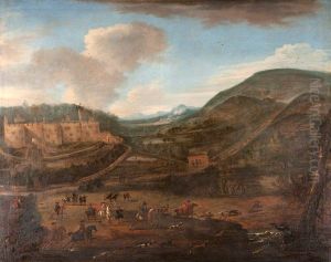 A Stag Hunt at Chirk