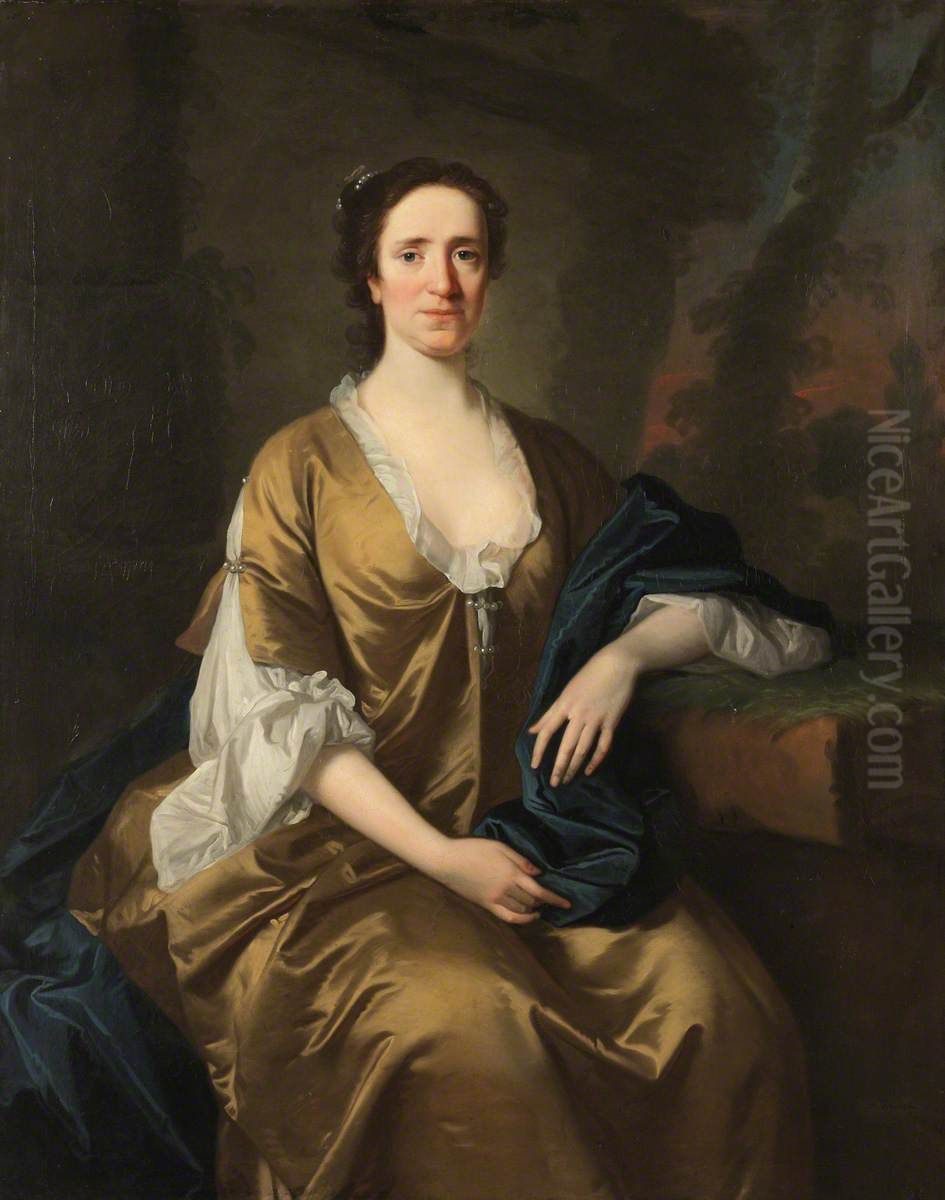 Lady Anne Rushout (d. 1747) Oil Painting by Allan Ramsay