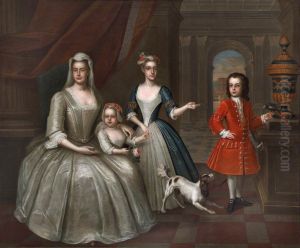 A Conversation Piece of the Lomax Family