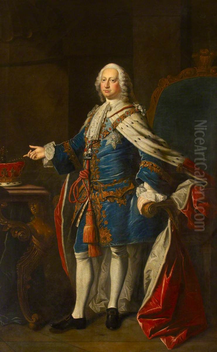 Frederick Louis (1707-1751), Prince of Wales Oil Painting by Thomas Hudson