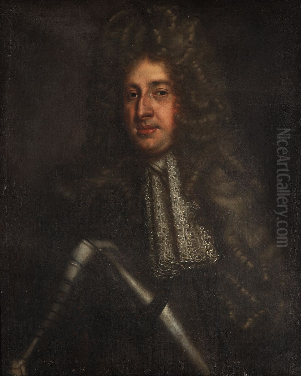 William, Lord Herbert (c.1665-1745), Subsequently Viscount Montgomery and 2nd Marquis of Powis Oil Painting by Francois de Troy