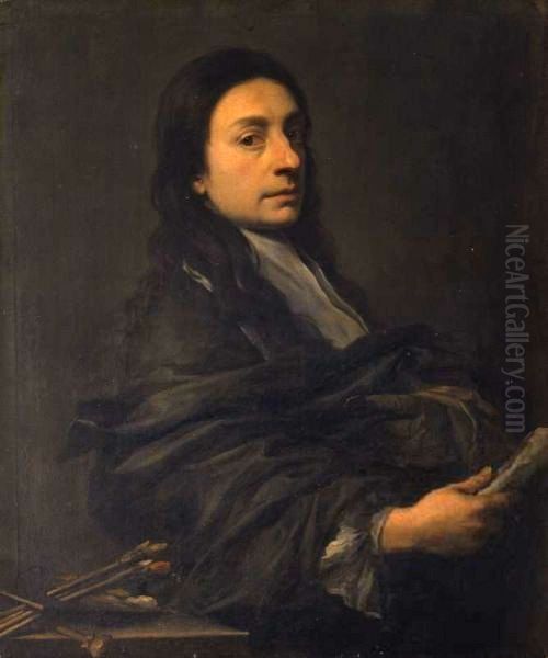 Self-portrait Oil Painting by Anton Domenico Gabbiani