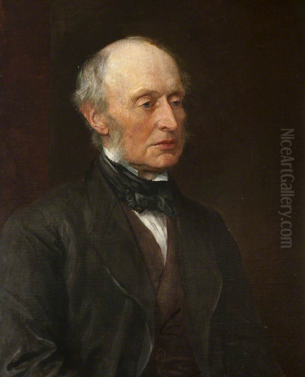 Sir William George Armstrong, 1st Baron Armstrong of Cragside (1810-1900) Oil Painting by George Frederic Watts