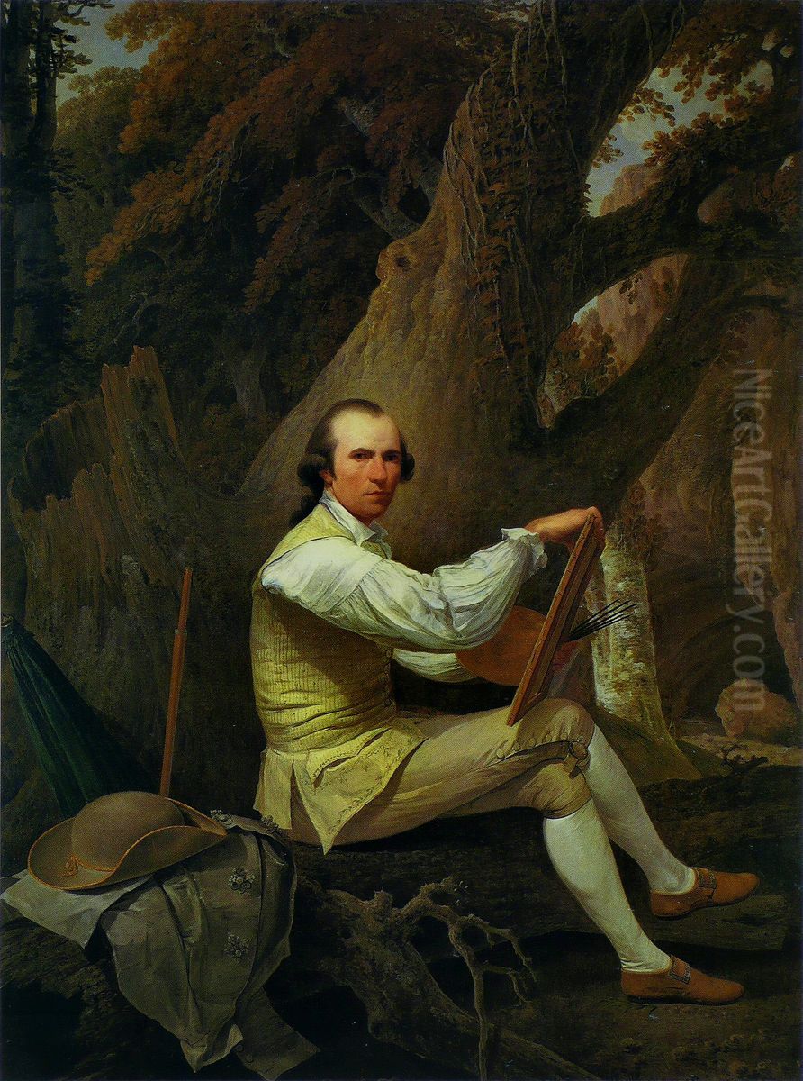 Self-portrait Oil Painting by Jacob More