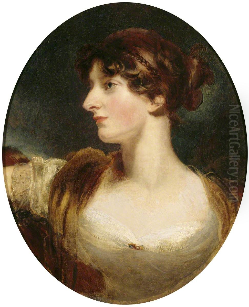 Isabella Anne Hutchinson, Mrs Jens Wolff (?1771-1829) Oil Painting by Thomas Lawrence