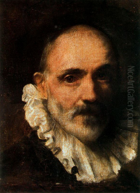 Self-portrait Oil Painting by Federico Barocci