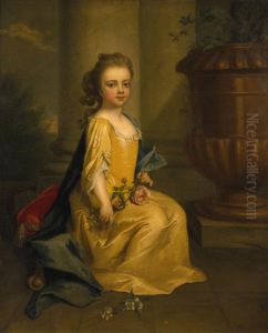 Lady Mary Booth, later Countess of Stamford (1704 - 1772), as a child