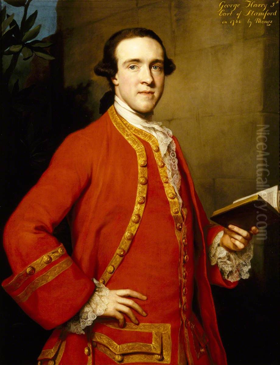 George Harry Grey, 5th Earl of Stamford (1737-1819) Oil Painting by Anton Raphael Mengs