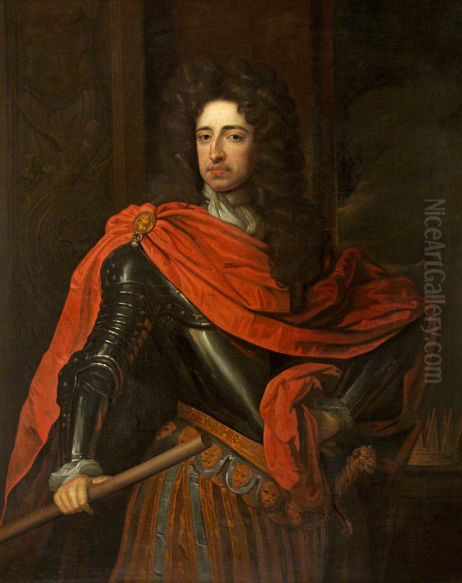 King William III (1650-1702) Oil Painting by Godfrey Kneller