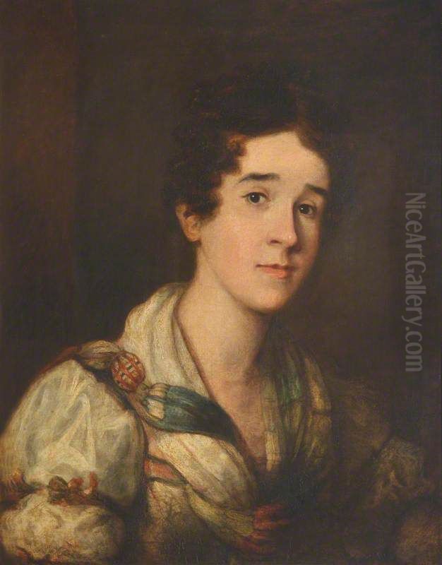 Catherine Stephens, Countess of Essex (1795-1882) Oil Painting by George Henry Harlow