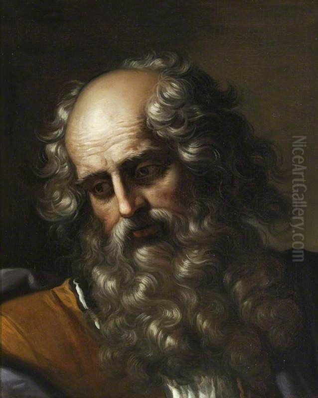 Head of Saint Paul Oil Painting by Benedetto Gennari II