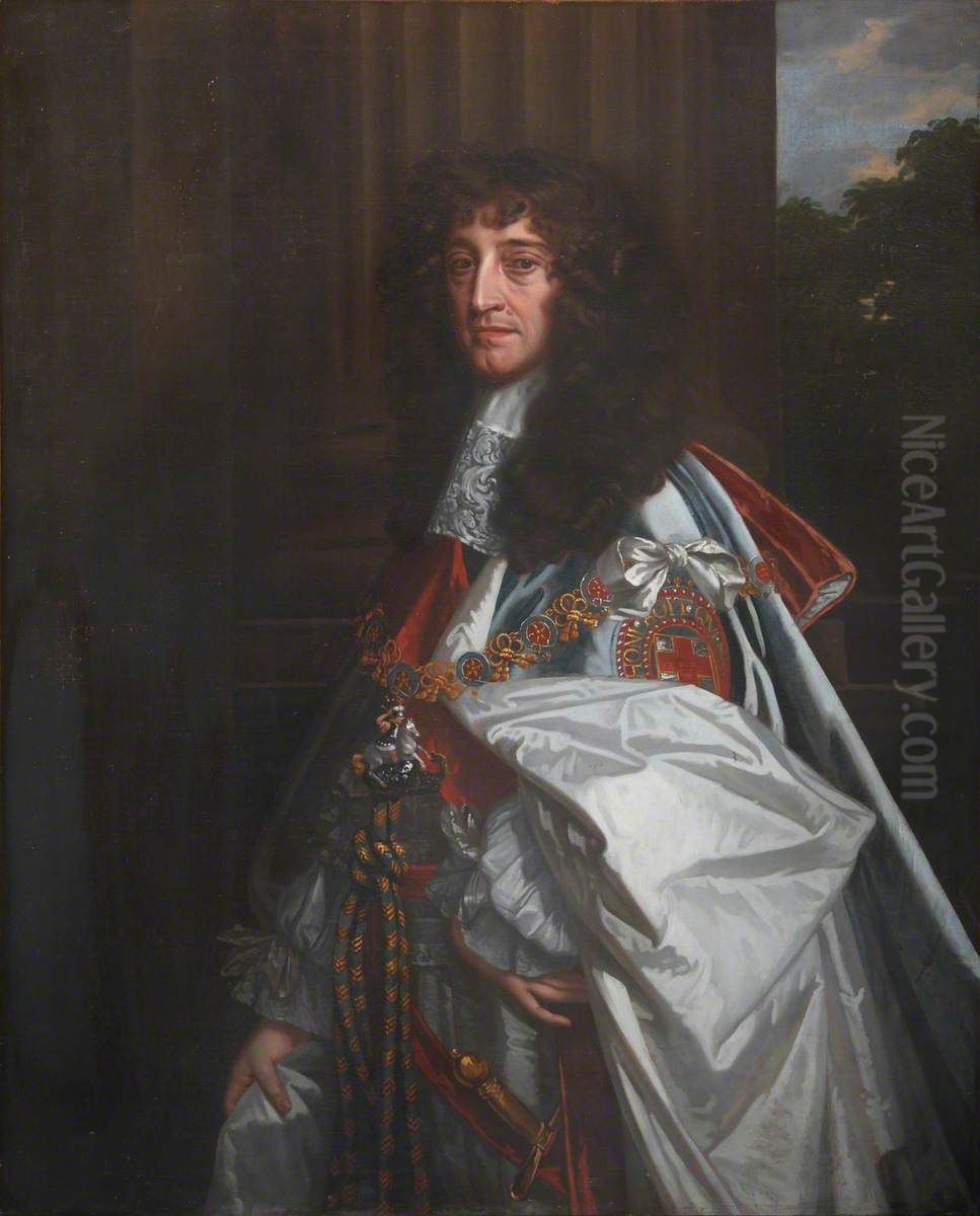 Prince Rupert of the Rhine (1616 - 1682) Oil Painting by Peter Lely