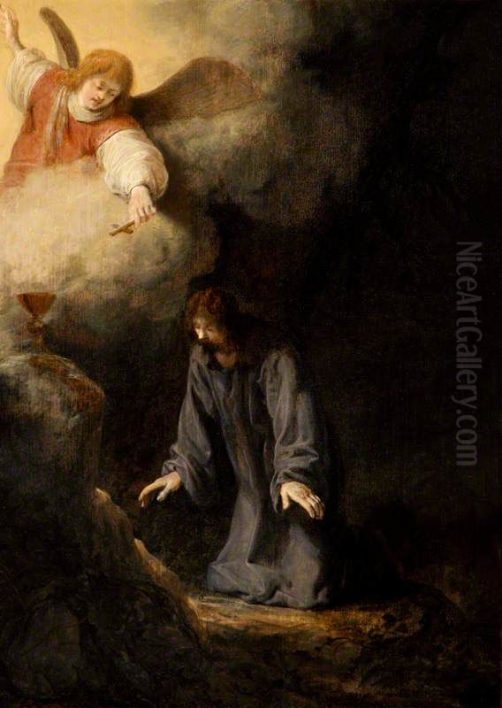 The Agony in the Garden Oil Painting by Salomon de Bray
