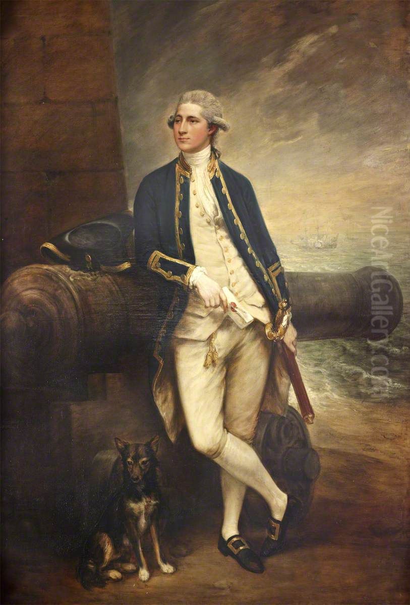 Lord John Augustus Hervey (1757-1796) Oil Painting by Thomas Gainsborough