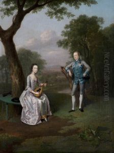 Sir Nathaniel (1726 - 1804) and Lady Caroline Curzon (1733 - 1812)