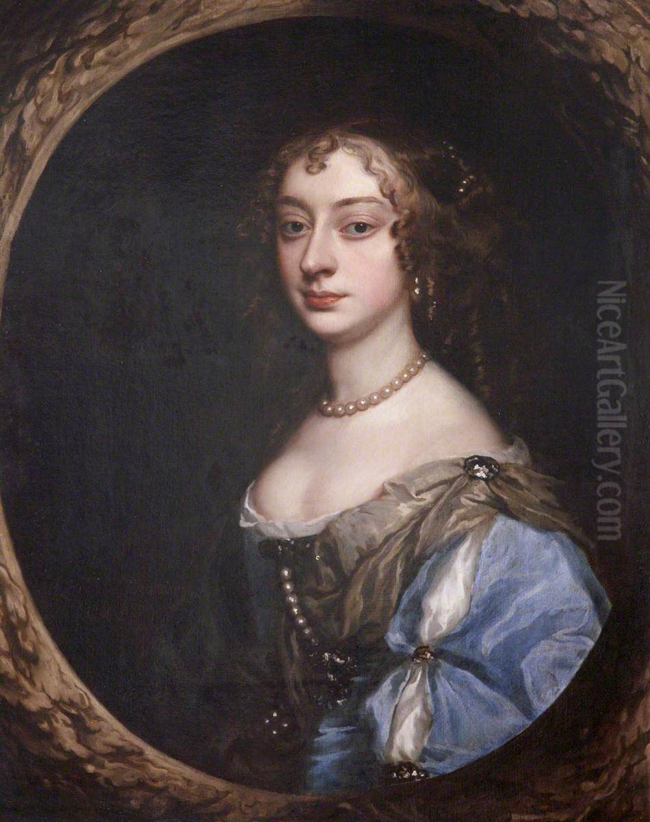Ann Denham, Lady Morley Oil Painting by Peter Lely