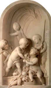 Putti enacting an Allegory of Summer