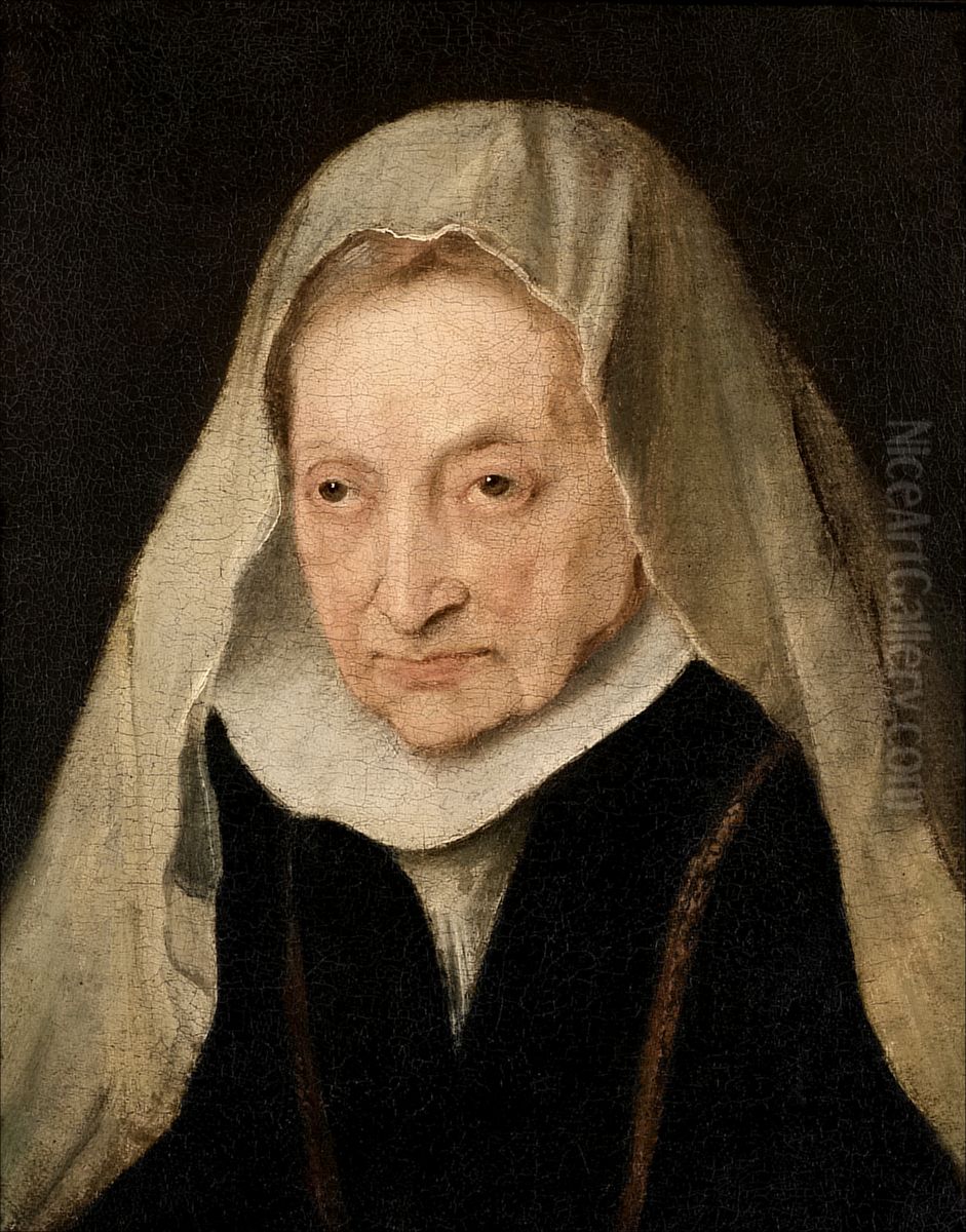 Sofonisba Anguissola (Cremona ?1530/6-1625) Oil Painting by Sir Anthony Van Dyck