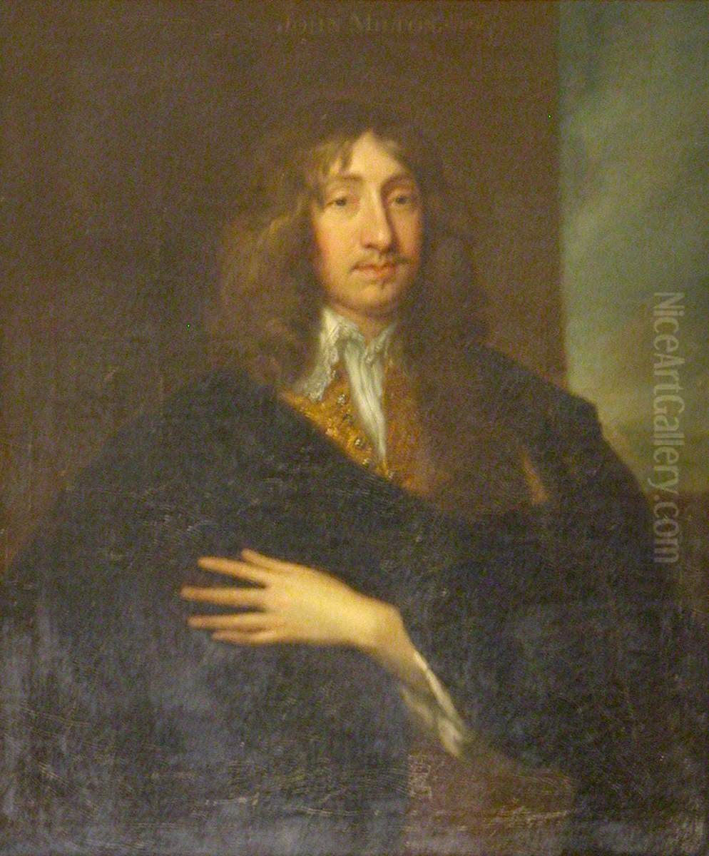Richard Boyle, 1st Earl of Burlington (1612 - 1697/98) (after Van Dyck) Oil Painting by Jonathan Richardson