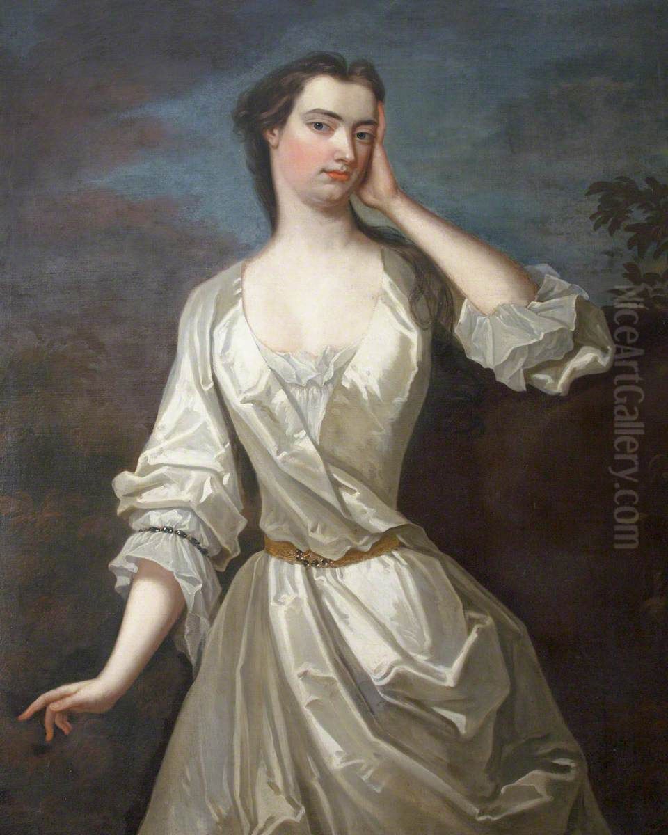 Lady Rachel Russell, Duchess of Bridgwater (d. 1777) Oil Painting by Charles Jervas