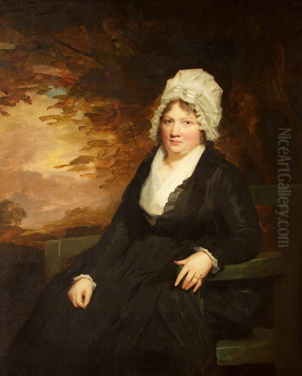 Elizabeth Balfour of Dunbog, Mrs Thomas Boswall of Blackadder Oil Painting by Henry Raeburn