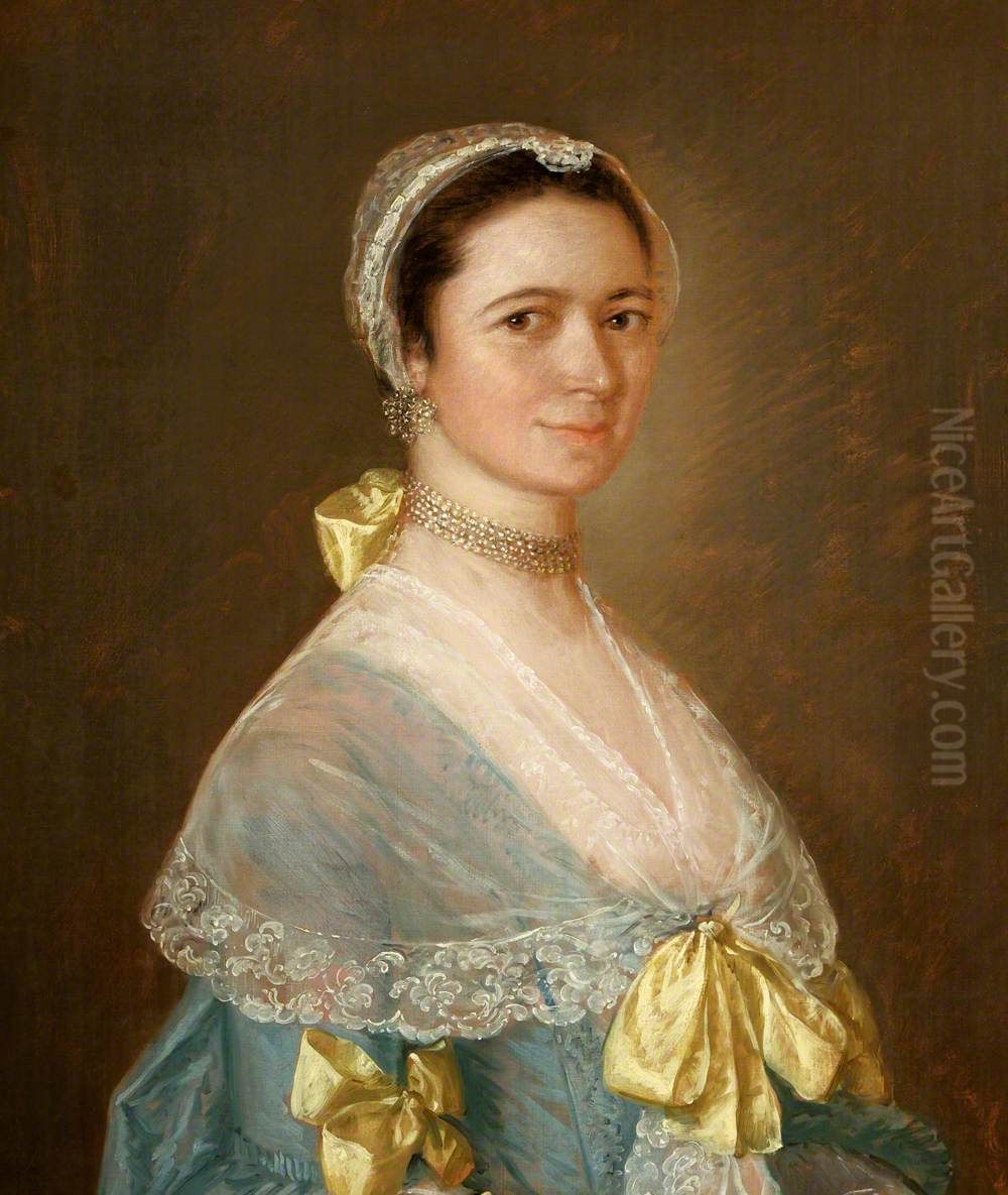 Susan Murrill, Mrs Henry Hill (1717-1794) Oil Painting by Thomas Gainsborough