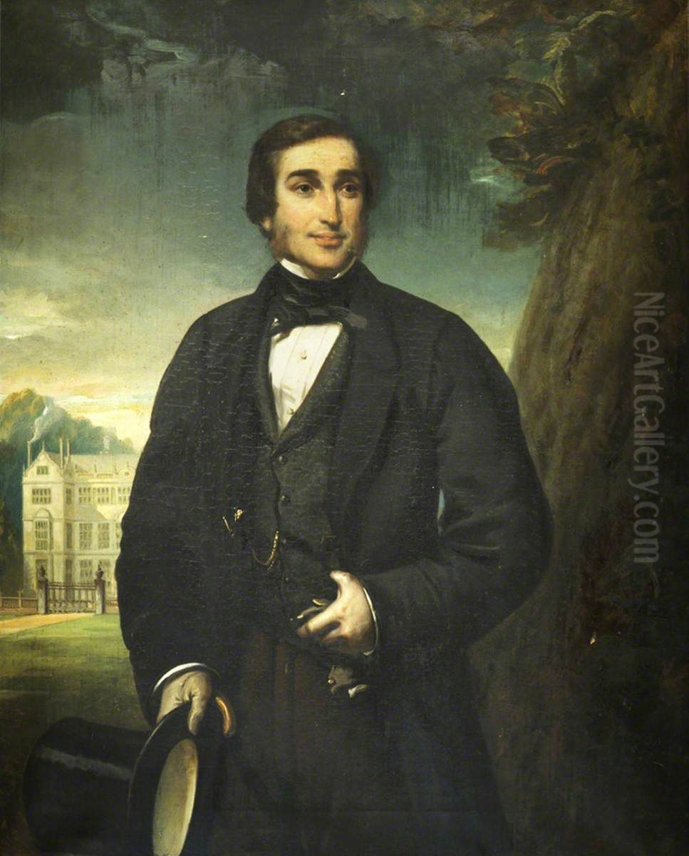 William Phelips (1823-1889) Oil Painting by Thomas Musgrave Joy