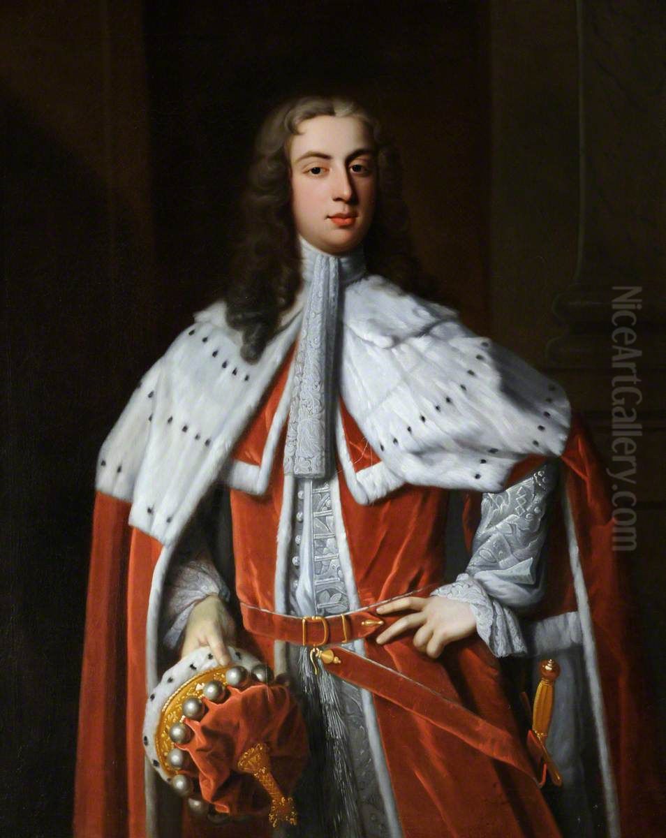 Charles Graham, 3rd Viscount Preston (1706 - 1739) Oil Painting by Enoch Seeman