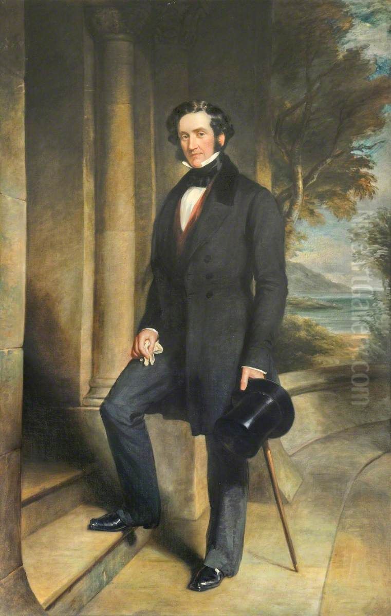 Edward Gordon Douglas-Pennant, 1st Lord Penrhyn of Llandegai (1800 - 1886) Oil Painting by Eden Upton Eddis