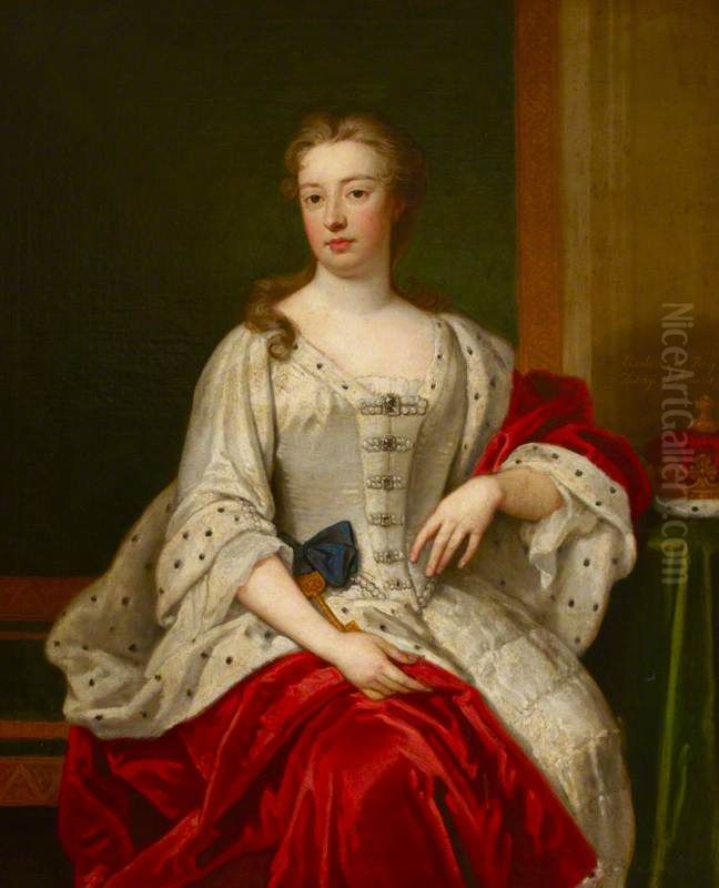 Lady Elizabeth Percy, Duchess of Somerset (1667-1722) Oil Painting by Godfrey Kneller