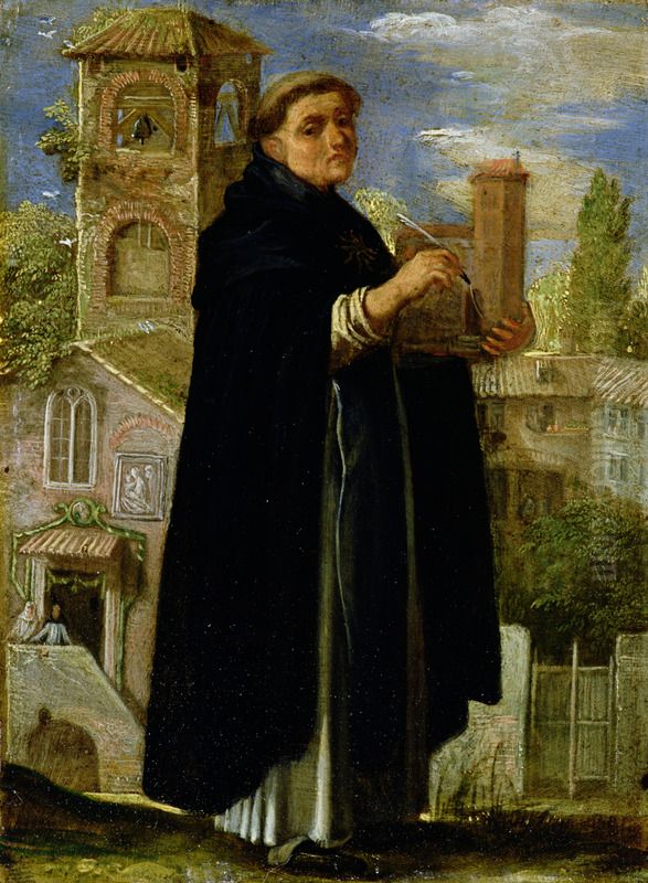 Saint Thomas Aquinas Oil Painting by Adam Elsheimer