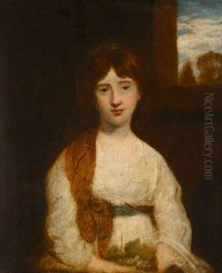 Girl with a Bunch of Grapes