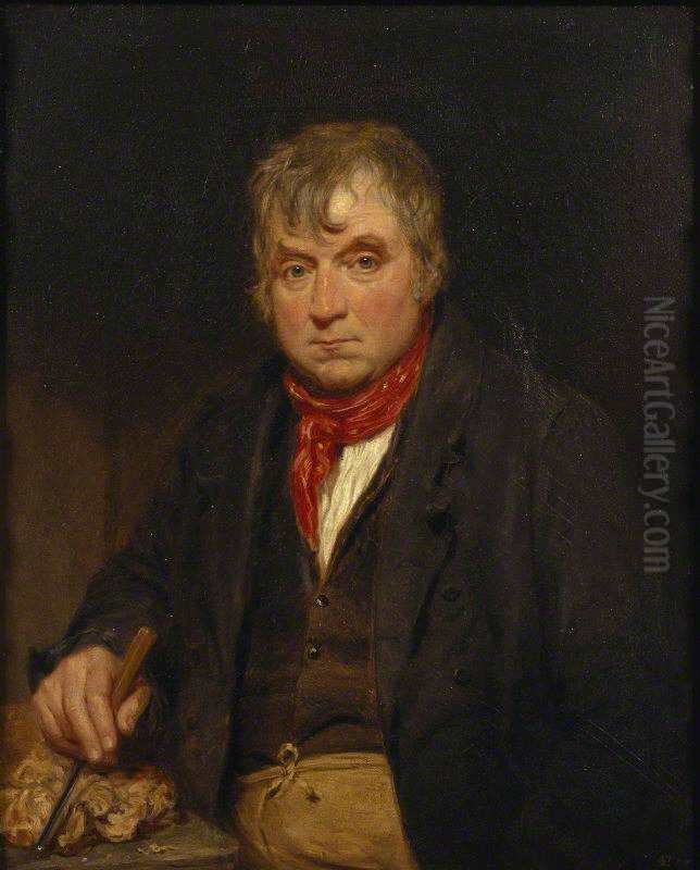 Jonathan Ritson (1776-1846) Oil Painting by George Clint