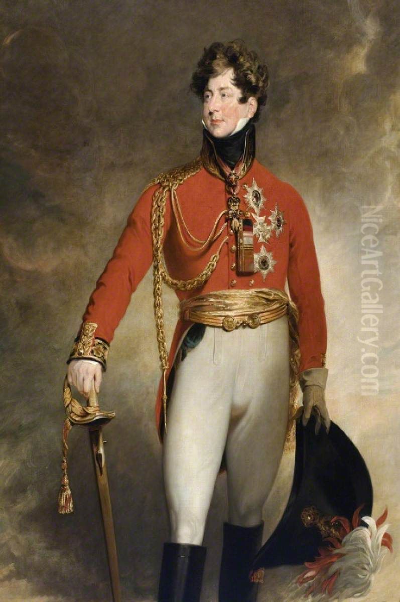 King George IV (1762-1830) Oil Painting by Thomas Lawrence
