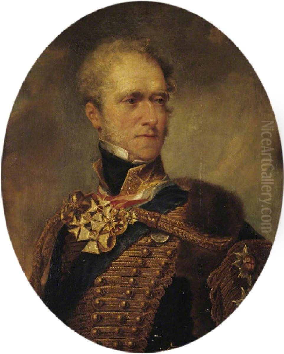 Henry William Paget, 1st Marquess of Anglesey (1768 -1854) Oil Painting by Franz Xavier Winterhalter