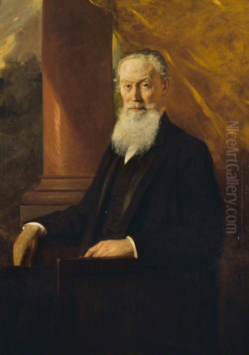 The Rt Hon. William McEwan MP (1827-1913) Oil Painting by Jean-Joseph Benjamin-Constant