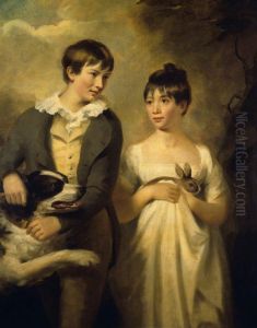 George Stewart (d.1809) and his Sister Maria Stewart (d.1846) as Children