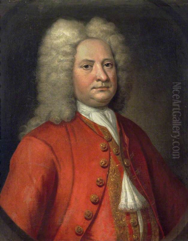 General Edward Wolfe (1685-1759) Oil Painting by James Thornhill